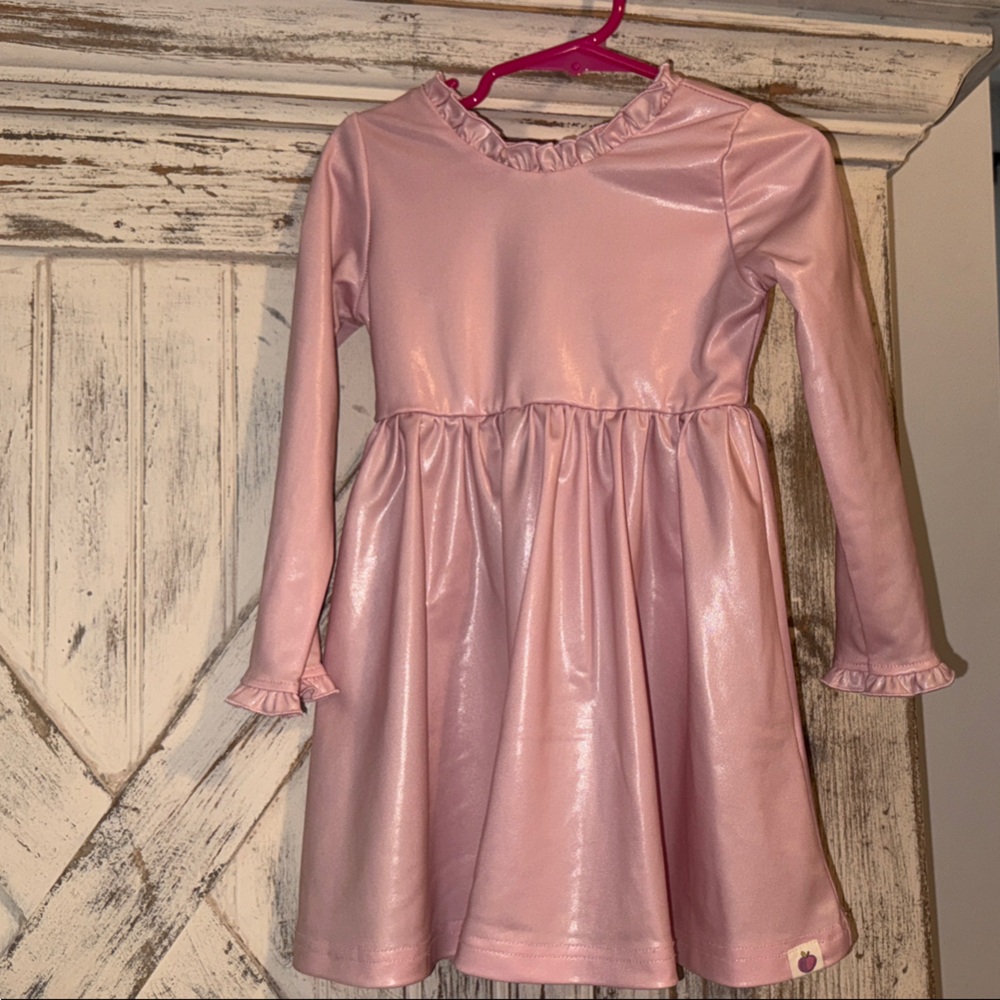 Cheeky Plum Pink Cosmic Dress - Picture 4 of 5